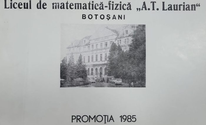 PROMOTIA 1985 reintalnire 12 sept